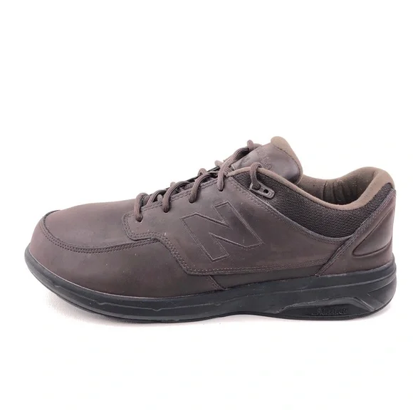 New Balance Shoes New Balance 83 Brown Leather Walking Shoes 12 D Poshmark